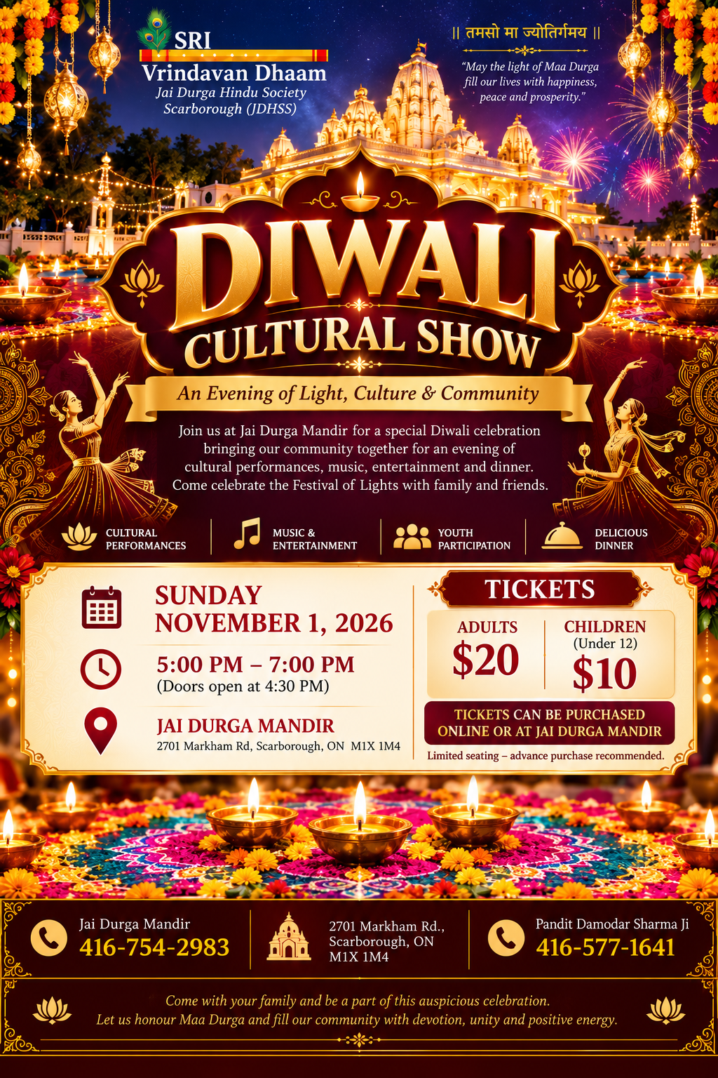 Diwali Cultural Show